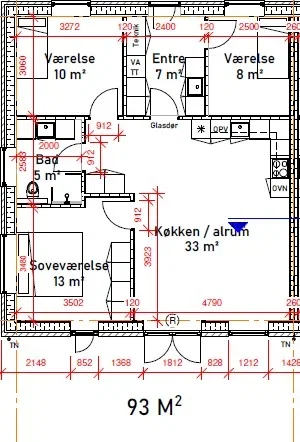 Energivenligt 1-plans rækkehus på Skovvangen - Skovvang, Hjørring - 4
