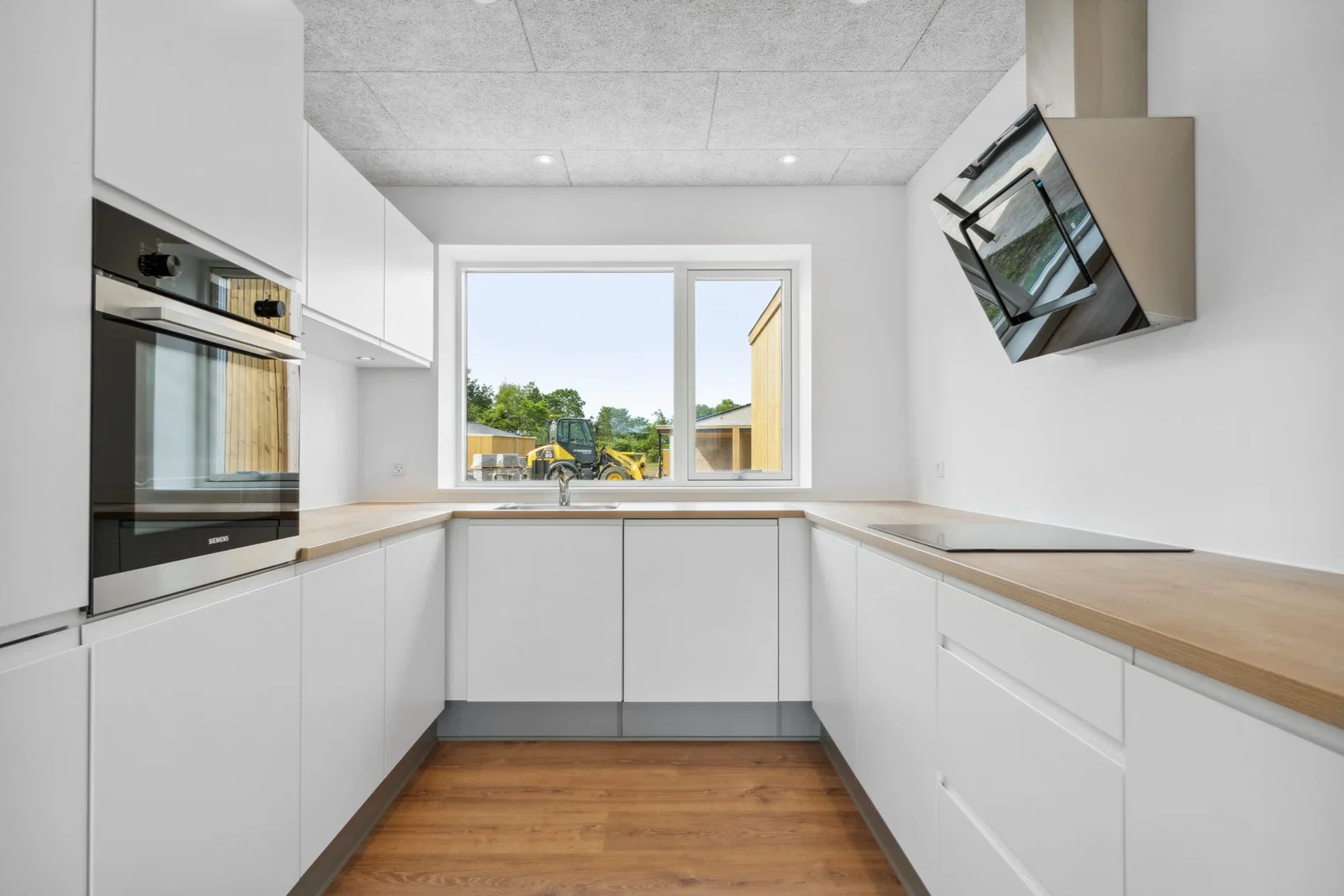 townhouse Energivenligt 1-plans rækkehus på Skovvangen
