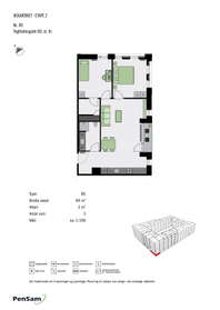 Visual presentation of the listing