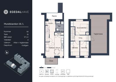 Visual presentation of the listing