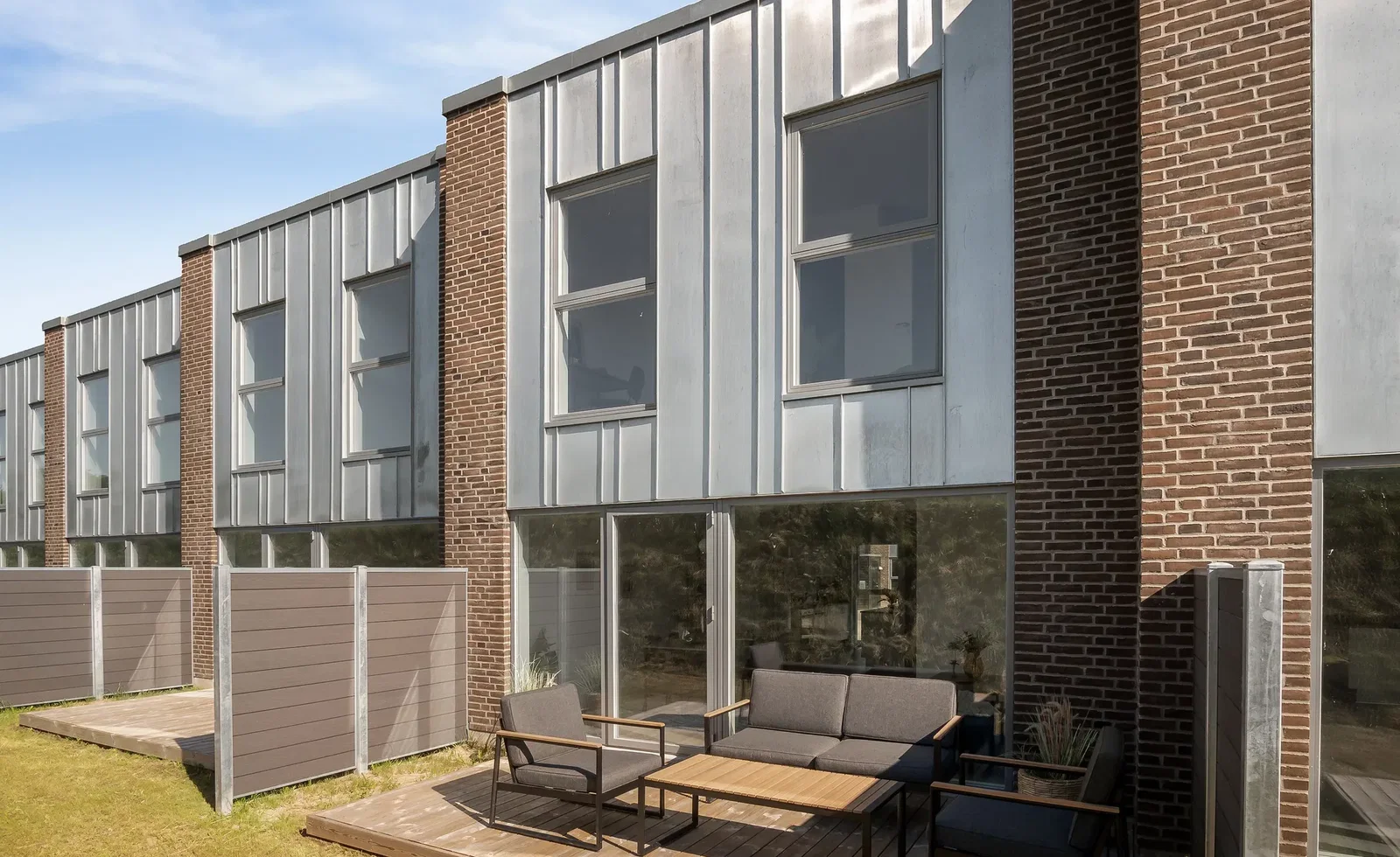 townhouse 5-værelses rækkehus med terrasse i Vejle