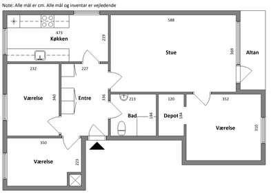 Visual presentation of the listing