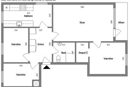 Visual presentation of the listing
