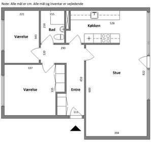 Visual presentation of the listing