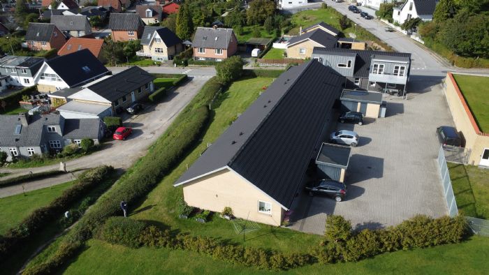 townhouse Rummeligt rækkehus med udsigt over Hobro