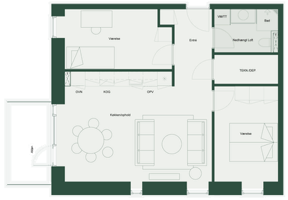 Visual presentation of the listing