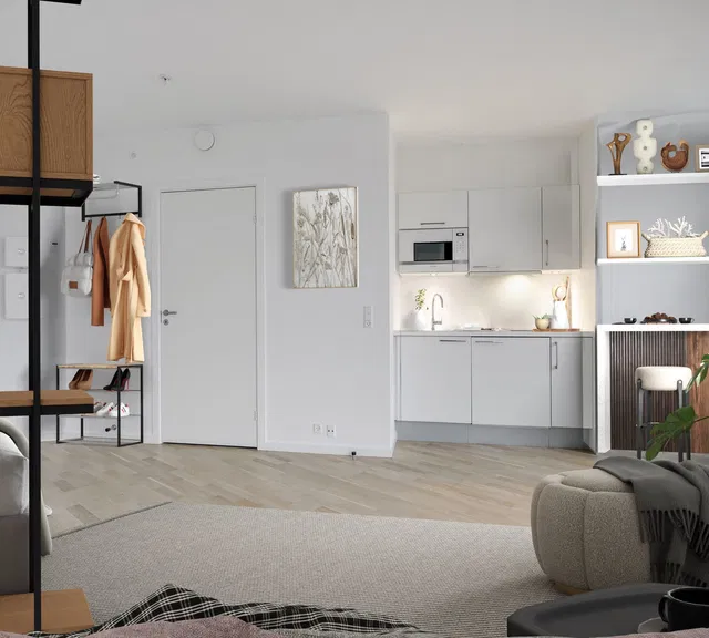 apartment Boliger med udsigt over Valby og fællesfaciliteter