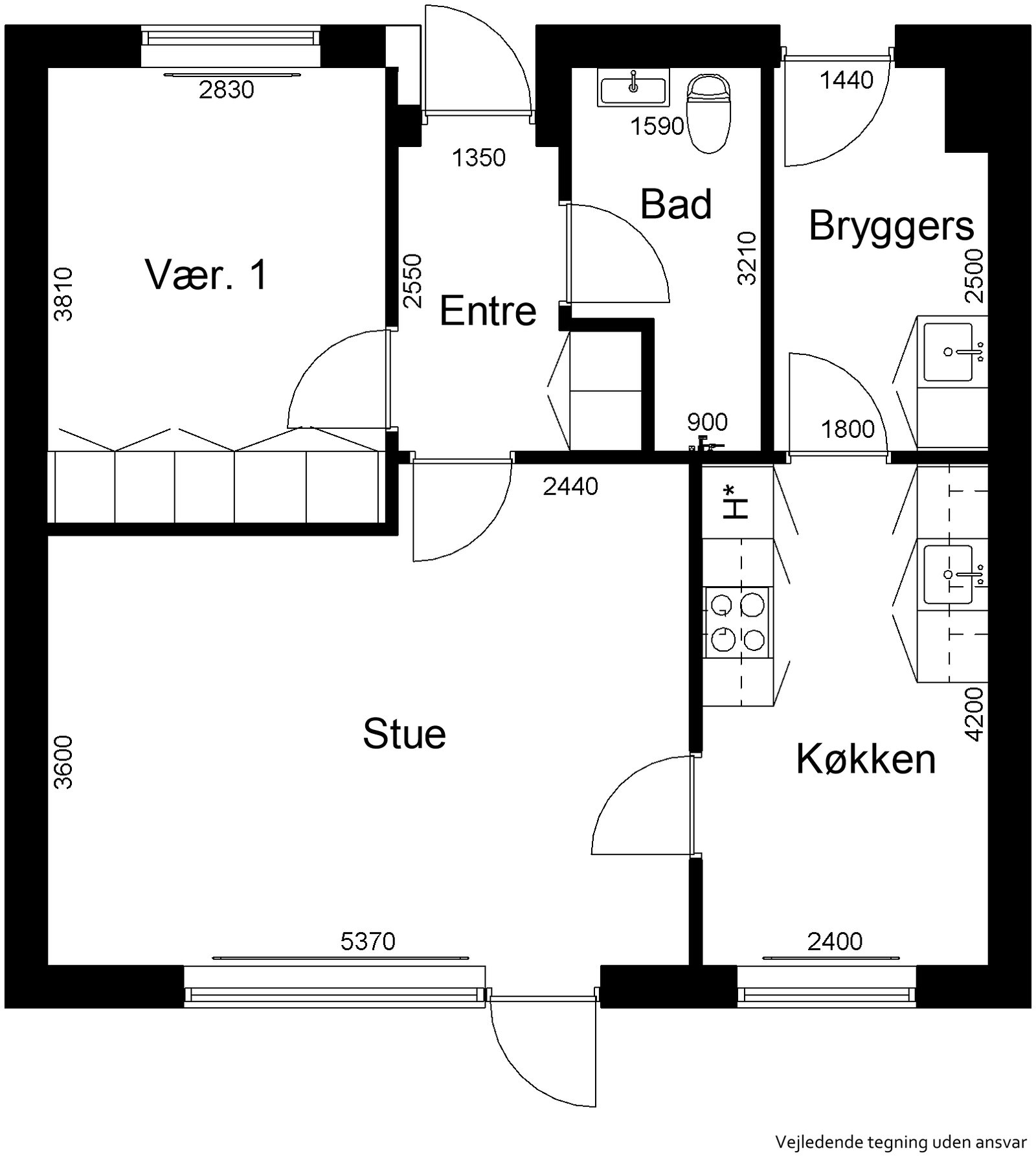 apartment Almindelig bolig i Toftlund