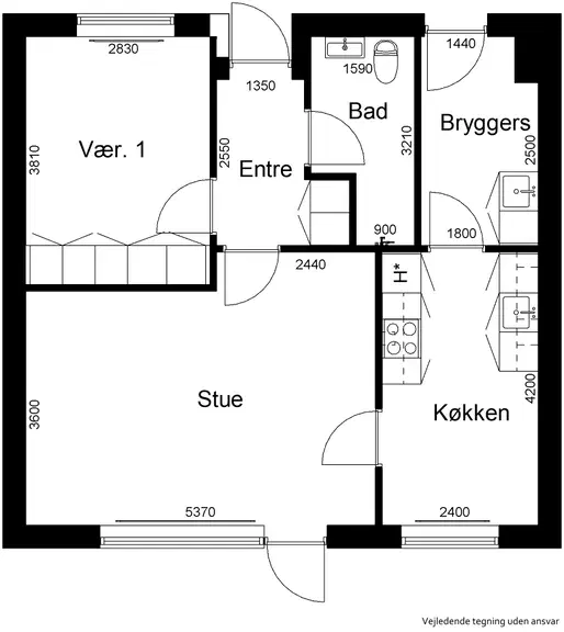 apartment Almindelig bolig i Toftlund