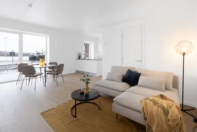 Lys lejlighed med to værelser og altan - Hedvig Billes Top, Horsens - 2