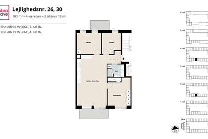 Visual presentation of the listing