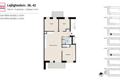 Visual presentation of the listing