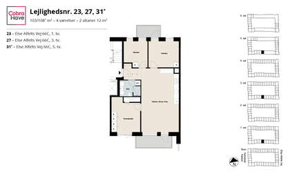 Visual presentation of the listing