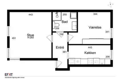 Visual presentation of the listing