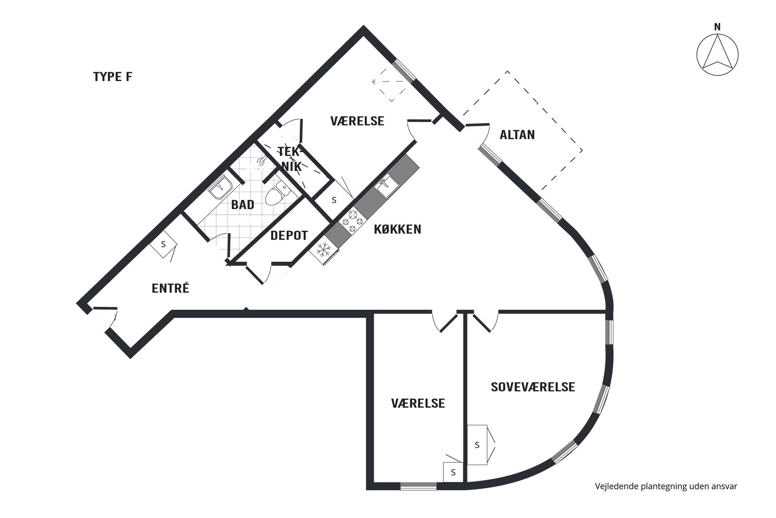 Visual presentation of the listing