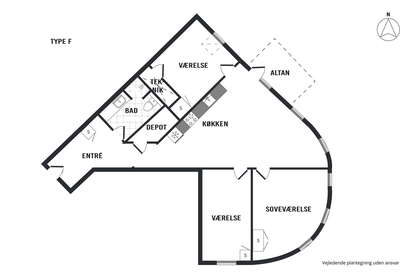 Visual presentation of the listing