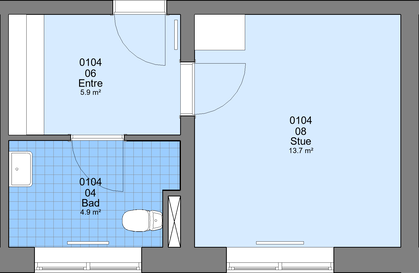 Visual presentation of the listing