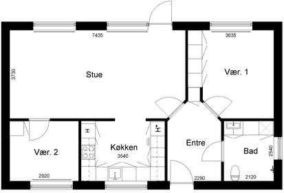 Visual presentation of the listing