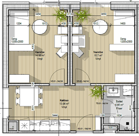 Visual presentation of the listing