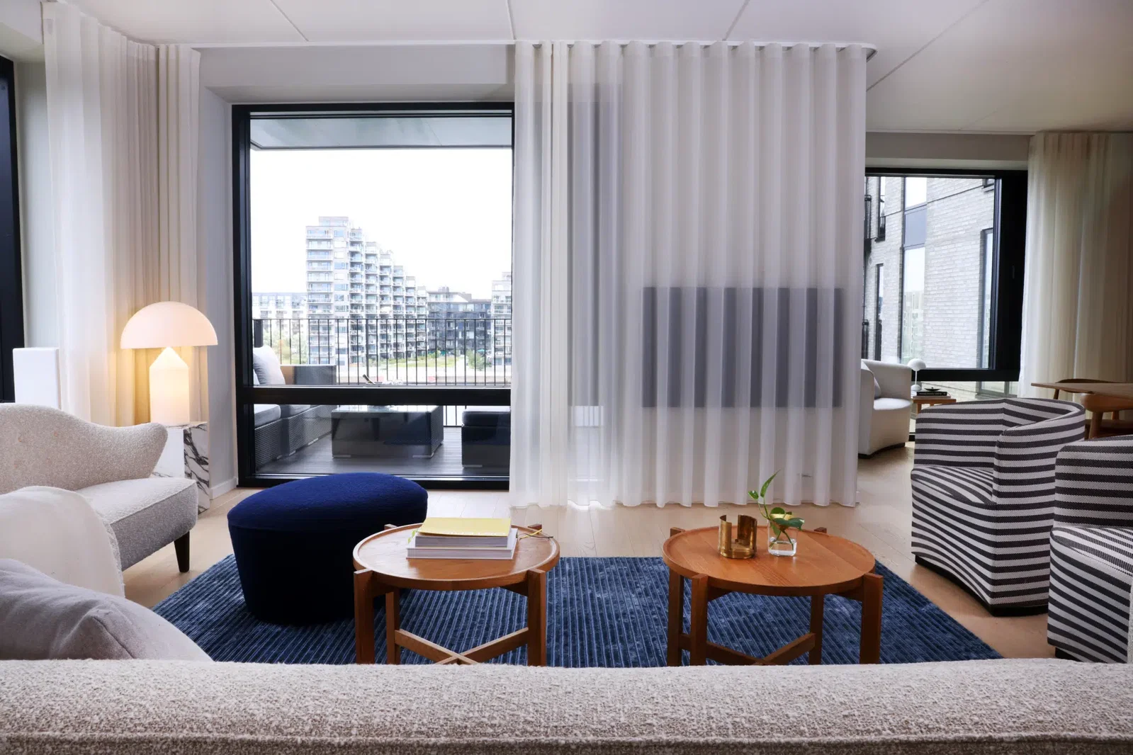 apartment Modern home with water views and two large balconies