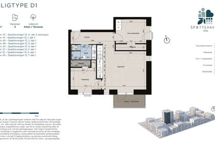 Visual presentation of the listing
