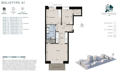 Visual presentation of the listing