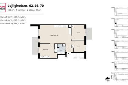 Visual presentation of the listing
