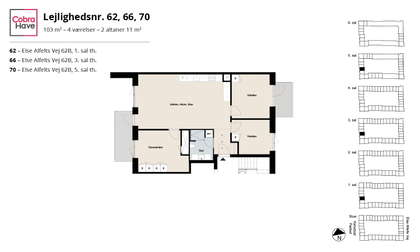 Visual presentation of the listing