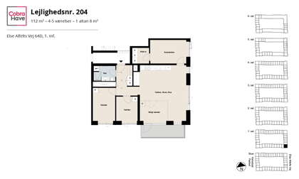 Visual presentation of the listing