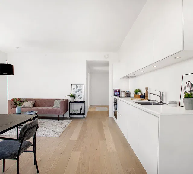 apartment Tæt på strand, byliv og grønne omgivelser