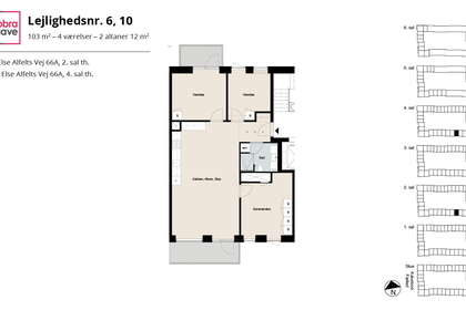 Visual presentation of the listing