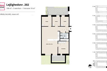 Visual presentation of the listing