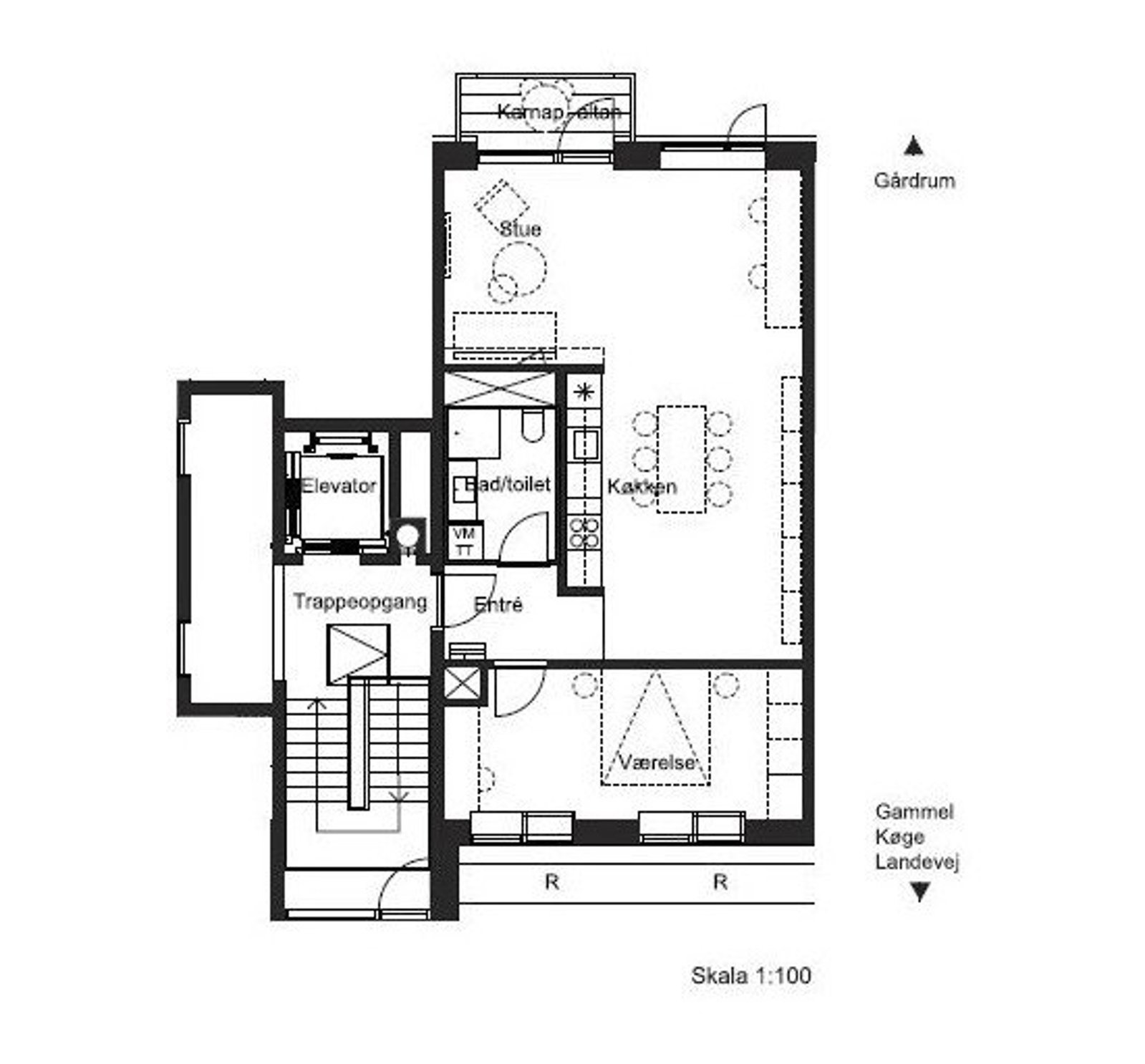 Visual presentation of the listing