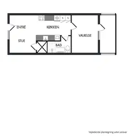 Visual presentation of the listing