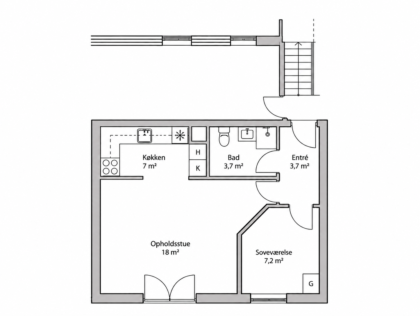 Visual presentation of the listing