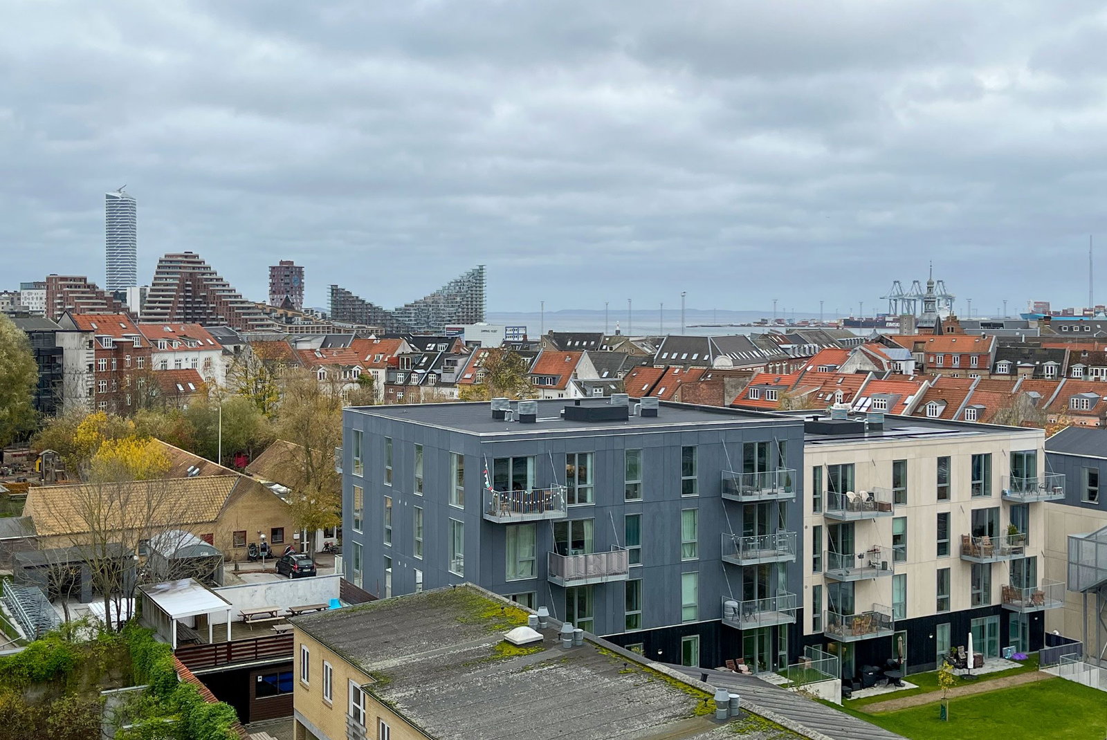 apartment Lækker 3-vær. lejlighed med flot udsigt<br>