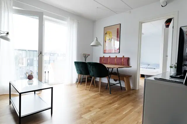 apartment Lys penthouse med fællesfaciliteter og tagterrasse
