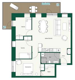 Visual presentation of the listing