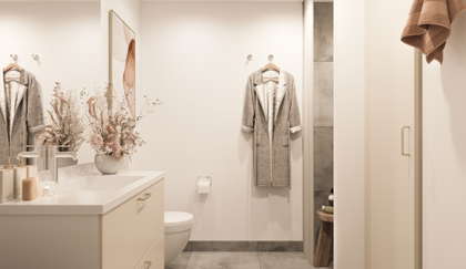 Visual presentation of the listing