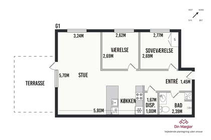 Visual presentation of the listing
