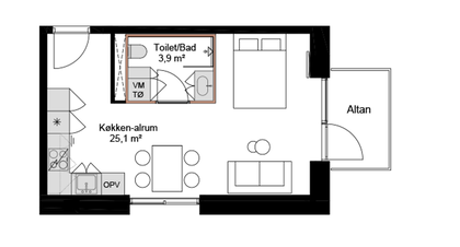 Visual presentation of the listing