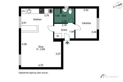 Visual presentation of the listing