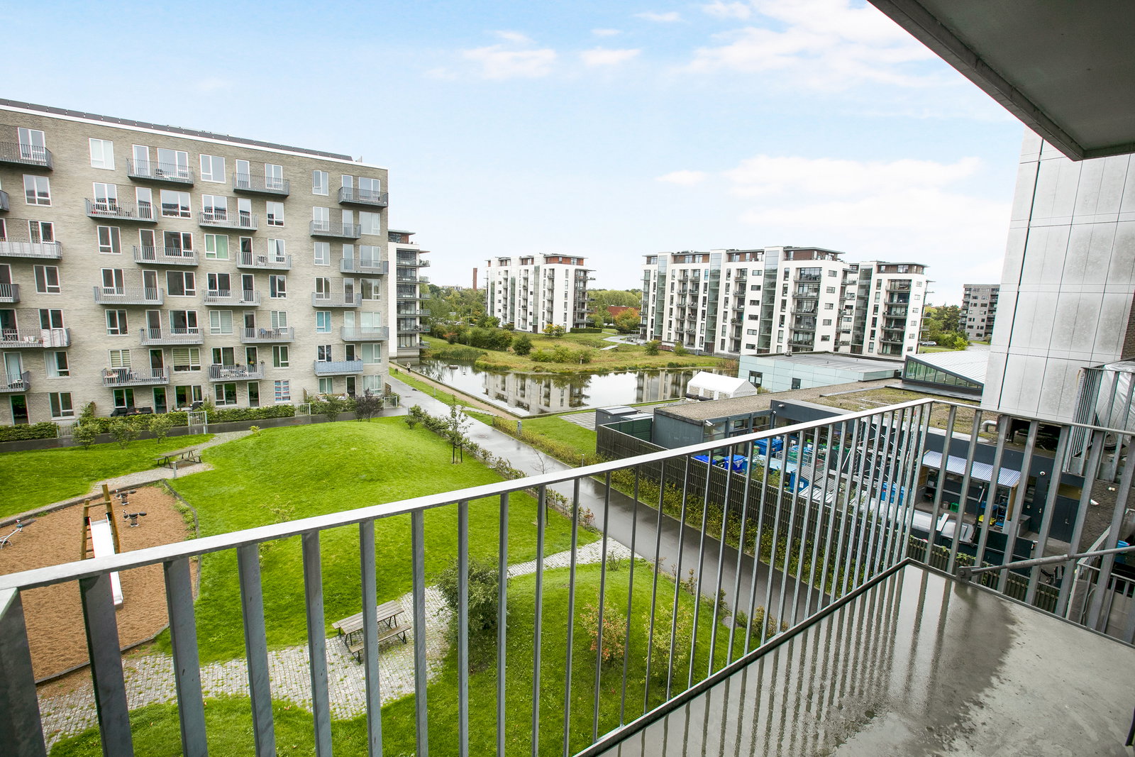 apartment 4-værelses lejlighed nær natur og by i Søborg