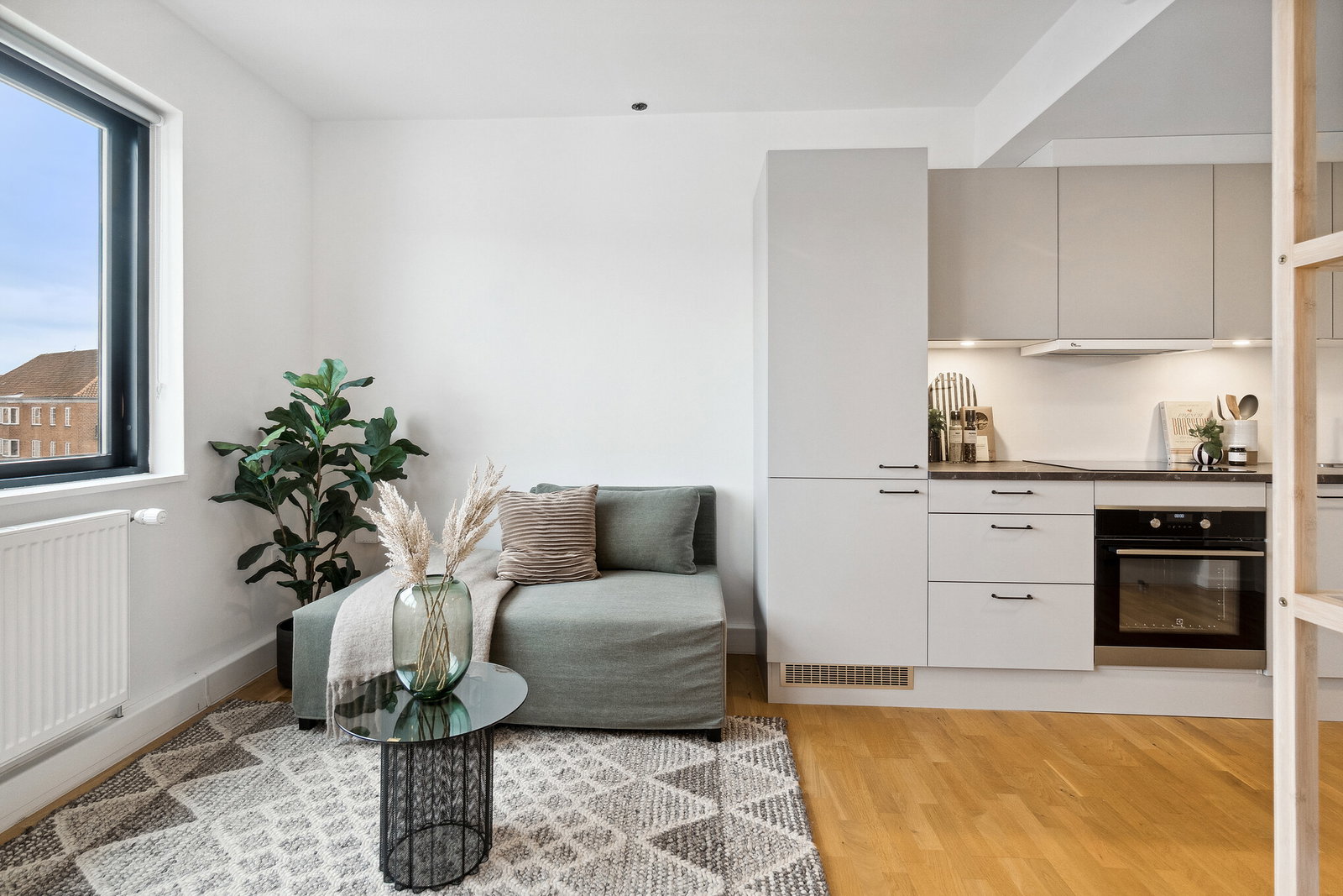 apartment Bright Studio Apartment Close to Valby and Frederiksberg