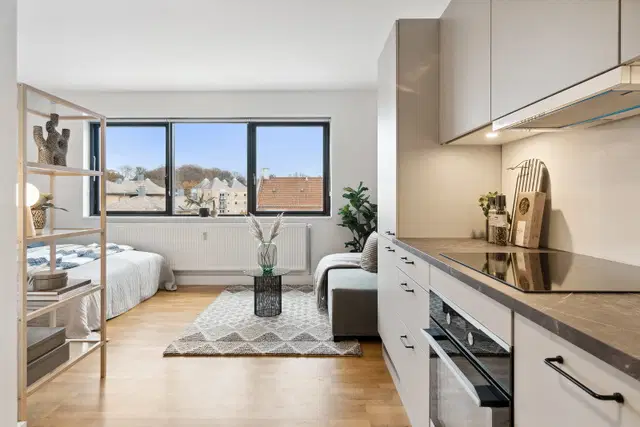 apartment Bright Studio Apartment Close to Valby and Frederiksberg