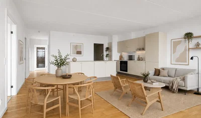 3-værelses bolig på 96 m² i naturskønne Vejle - Store Grundet Alle, Vejle - 1