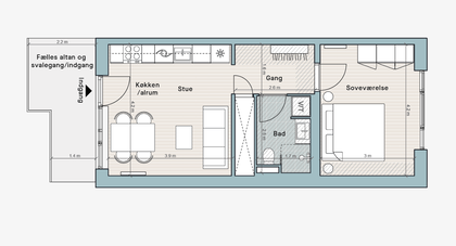 Visual presentation of the listing