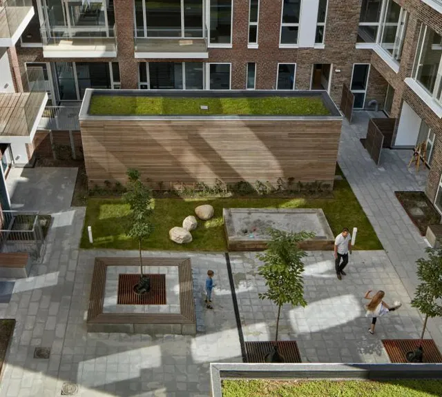 apartment 3-værelses bolig med terrasse i Nordhavn