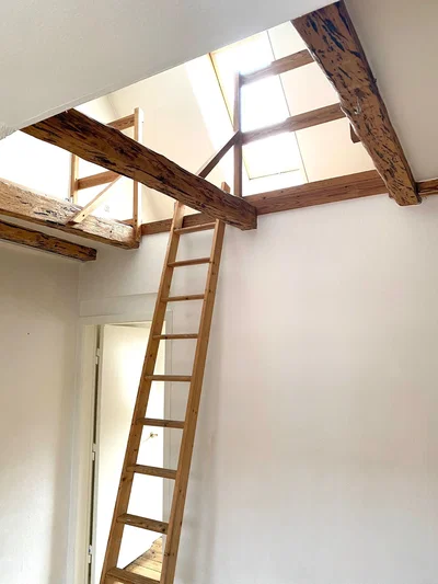 Lys taglejlighed med hems og synlige bjælker - Mariagervej, Randers C - 3
