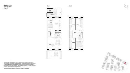 Visual presentation of the listing